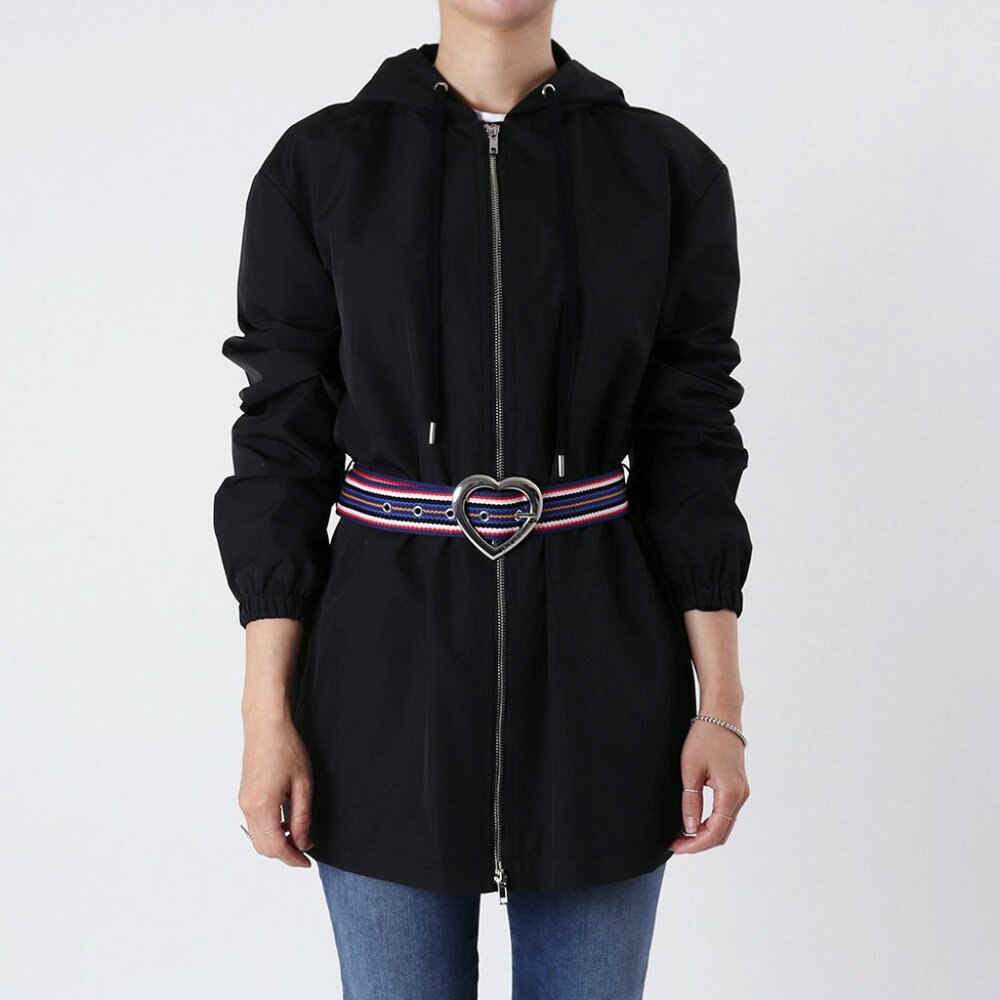 Love Moschino Logo Belted Women's Jacket - Black🖤🎀